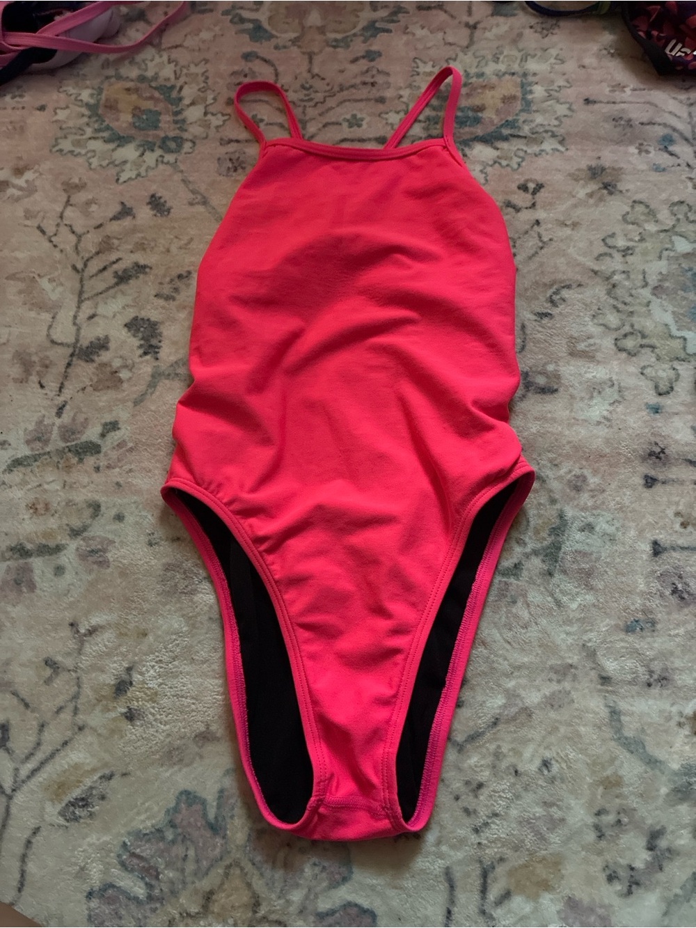 Jolyn Clothing Hot Pink Girls' One-Piece Swimsuit size 28